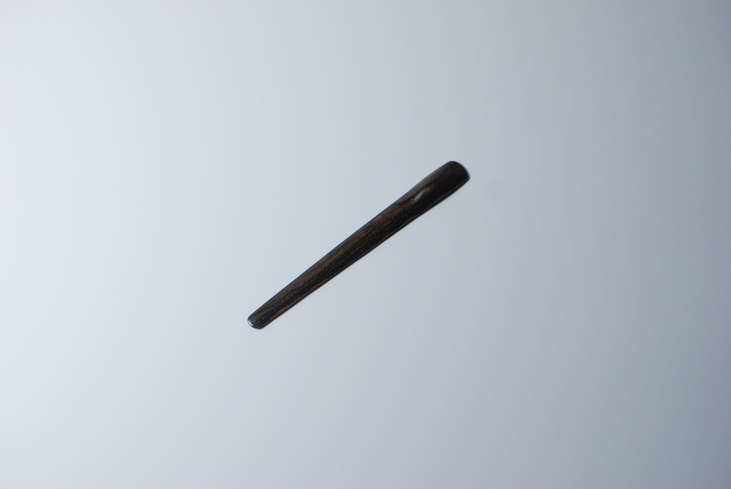 Shadow Quill - Handcrafted | Black Persimmon Wood Scoop