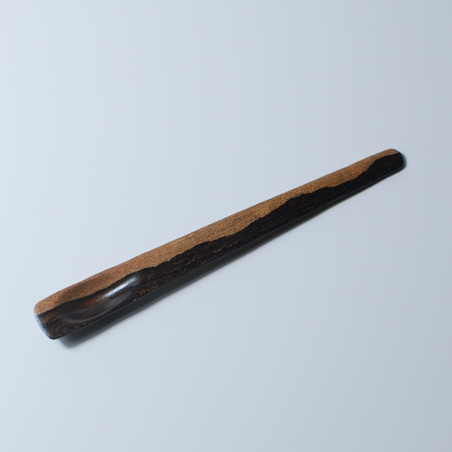 River Light - Handcrafted | Black Persimmon Wood Spoon